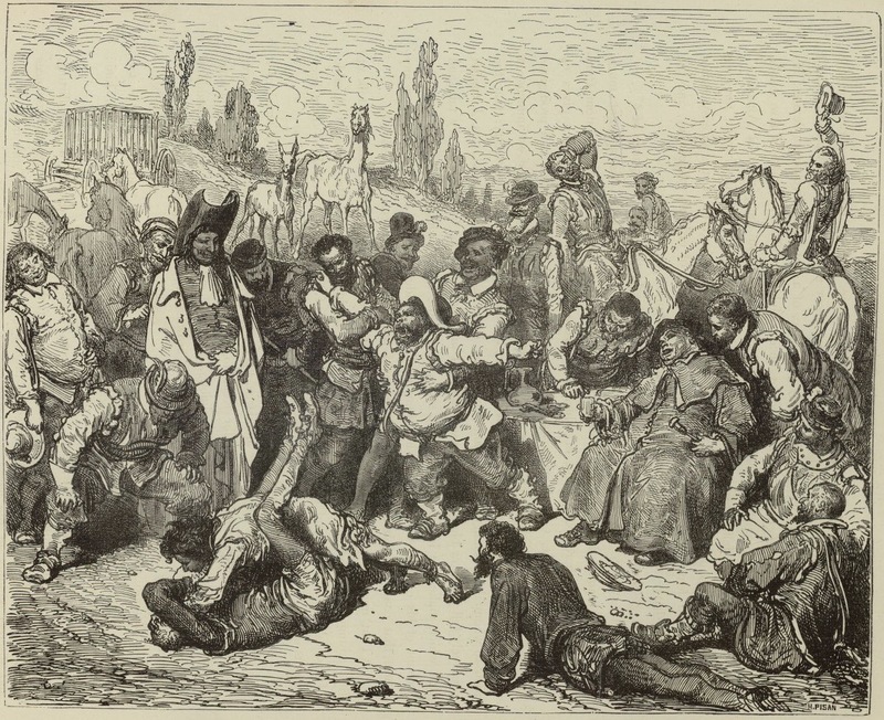 Le seul Sancho Panza se désespérait