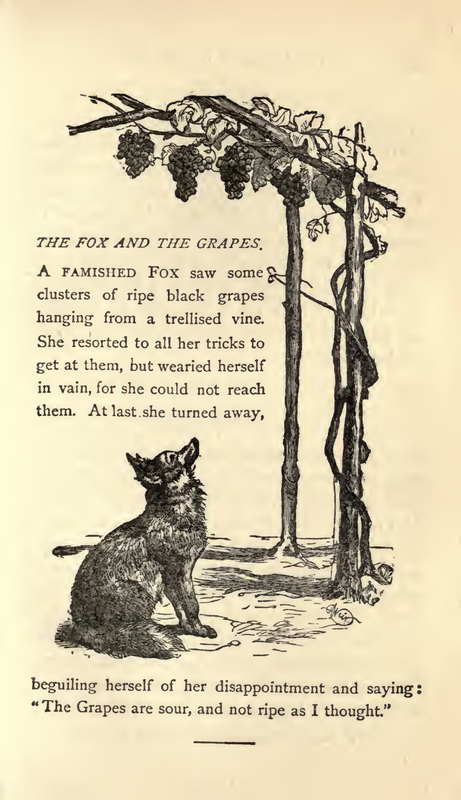 The Fox and the Grapes