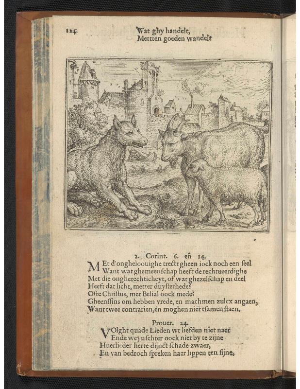 t'Lammeken ende wulf
