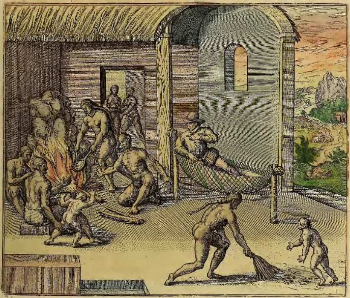 Colloqvivm Benzonis cvm Cacico quodam in Nicaragua, de Christianorum moribus.