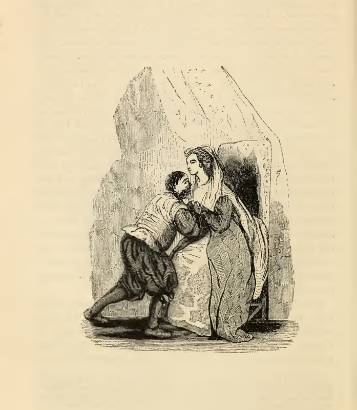 [The Duchess Embraces Sancho]