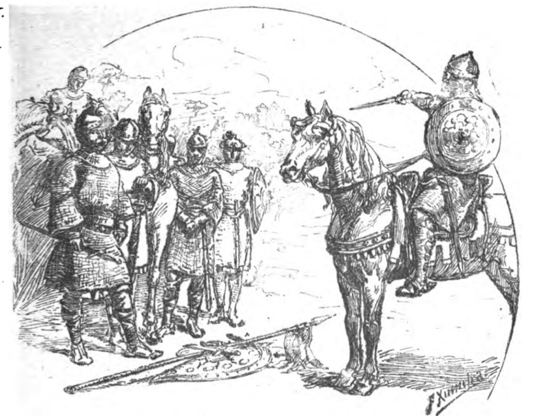 [The Cid ordering his troops]