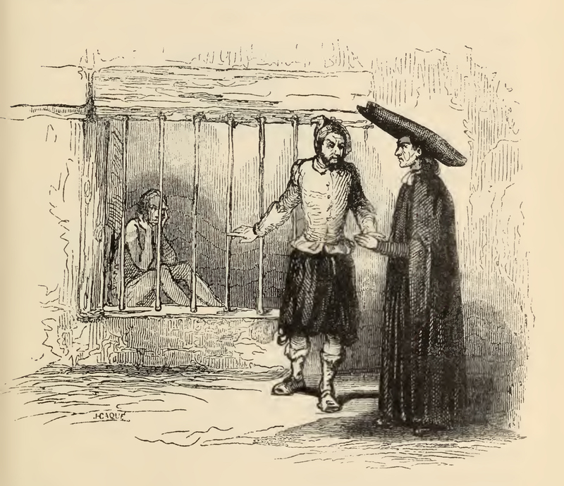[Of How the Jailed 'Madman' Told the Licentiate to Save Himself the Trouble and Stay in Prison]