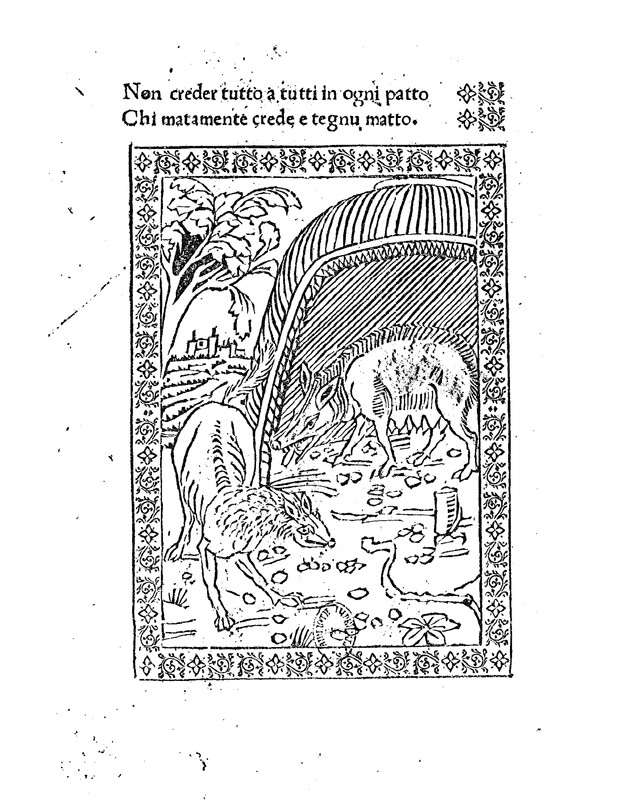 de lupo et Sucula. Fabula XXVI