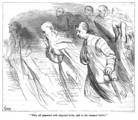 “They all appeared with dejected looks, and in the meanest habits.”