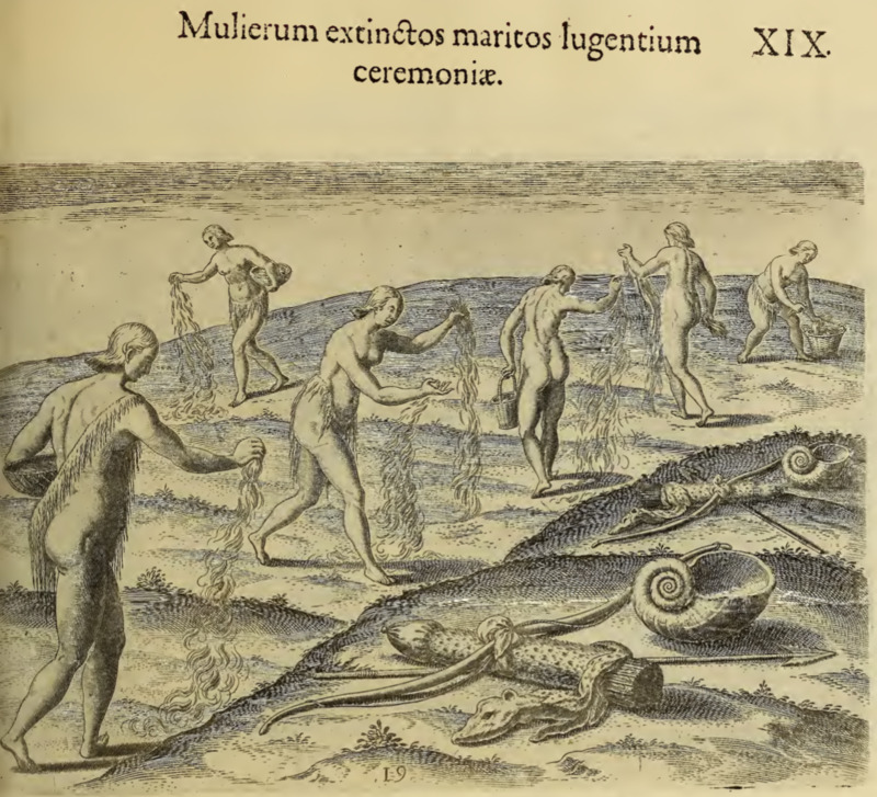 Mulierum extinctos maritos lugentium ceremoniae. XIX.