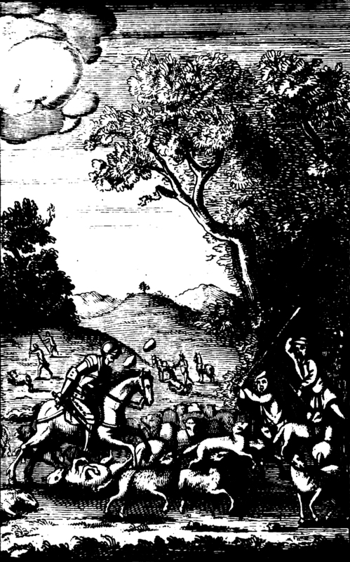 [Don Quixots Encounter with a Flock of Sheep]