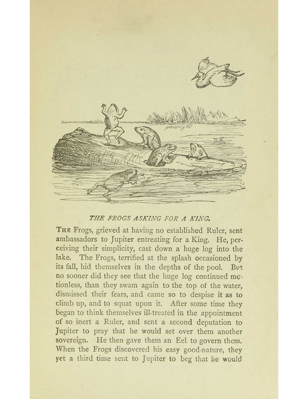 The Frogs Asking for a King