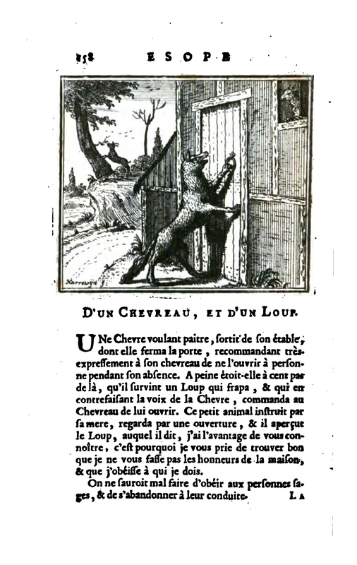 D'un Chevreau, Et D'un Loup