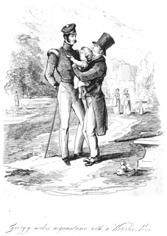 Georgy makes acquaintance with a Waterloo Man