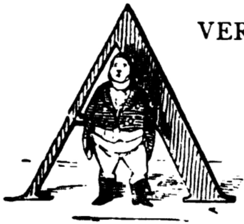 [Vanity Fair Vol. I. Chapter III Historiated Initial, A]