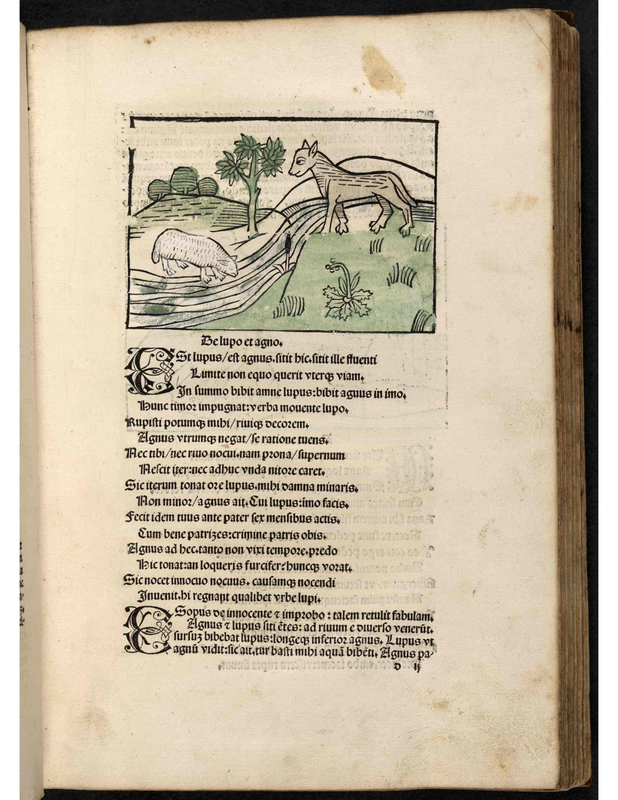Be lupo et agno