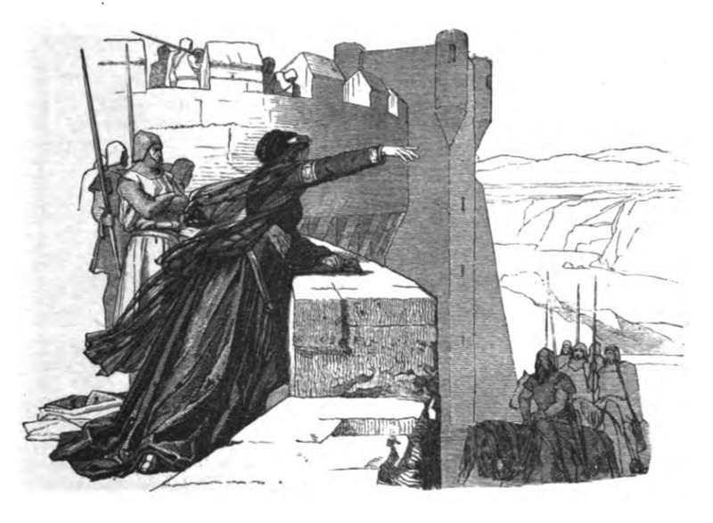 [Queen Urraca is commanding her armies]