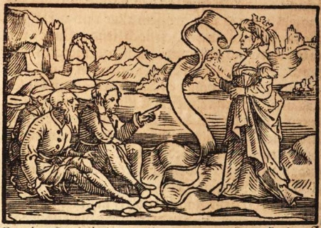 Nycostrata oder Carmenta der künigin auf Arcadien