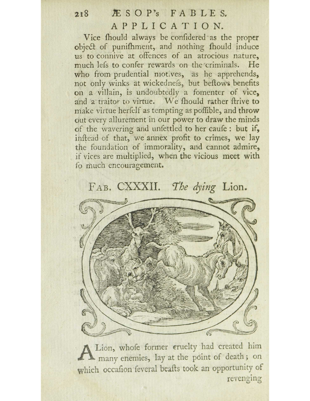 The dying Lion