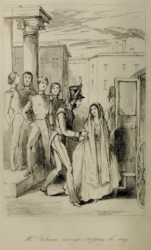 Mrs. Osborne’s carriage stopping the way