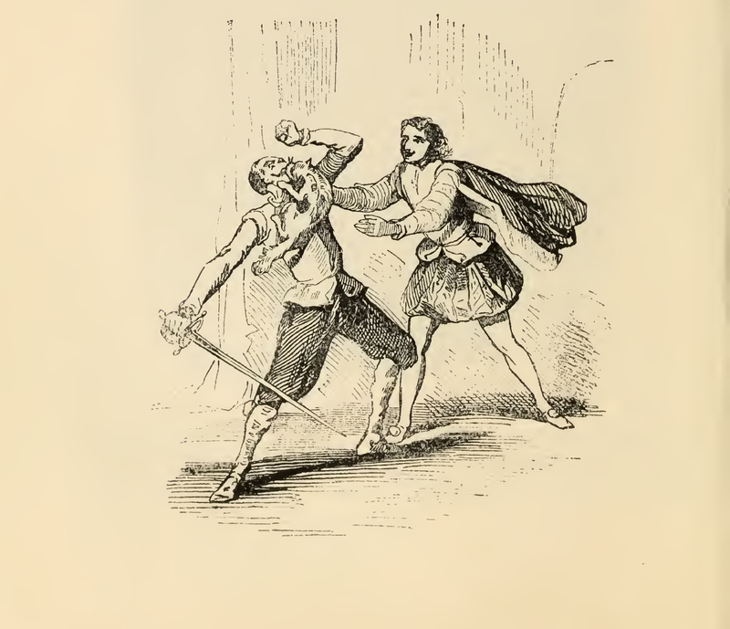 [Don Quixote Attacked By a Cat]