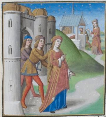 [Verginia Being Cast Out of the Patricia Pudicitia Temple]