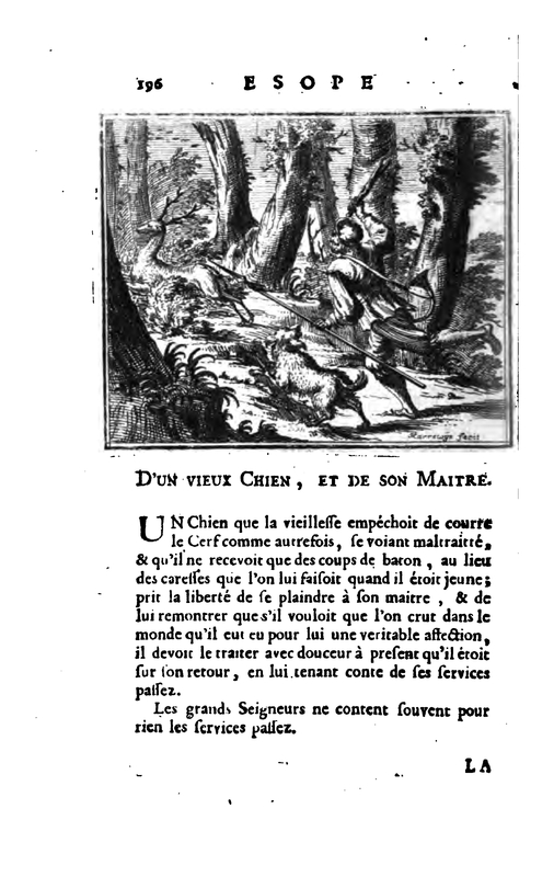 D'un Vieux Chien, Et De Son Maitre