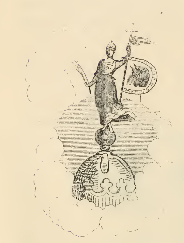 [Casildea de Vandalia Standing with a Flag]