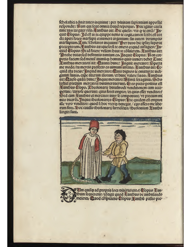 Esopi Appologi siue Mythologi cum quibusdam carminum et fabularum additionibus Sebastiani Brant