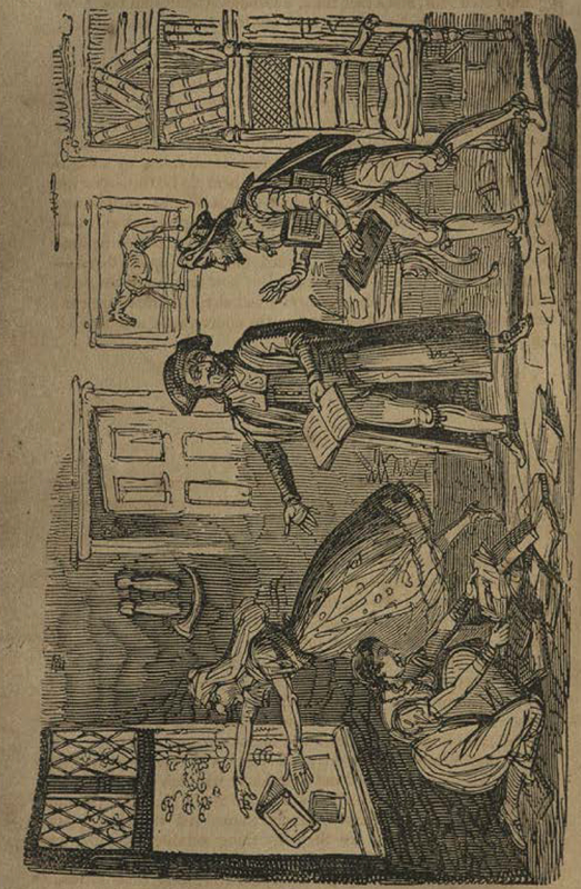 [Of How Don Quixote's Books of Chivalry were Discarded to be Burned]