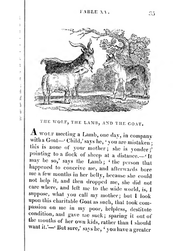 The Wolf, The Lamb, and The Goat