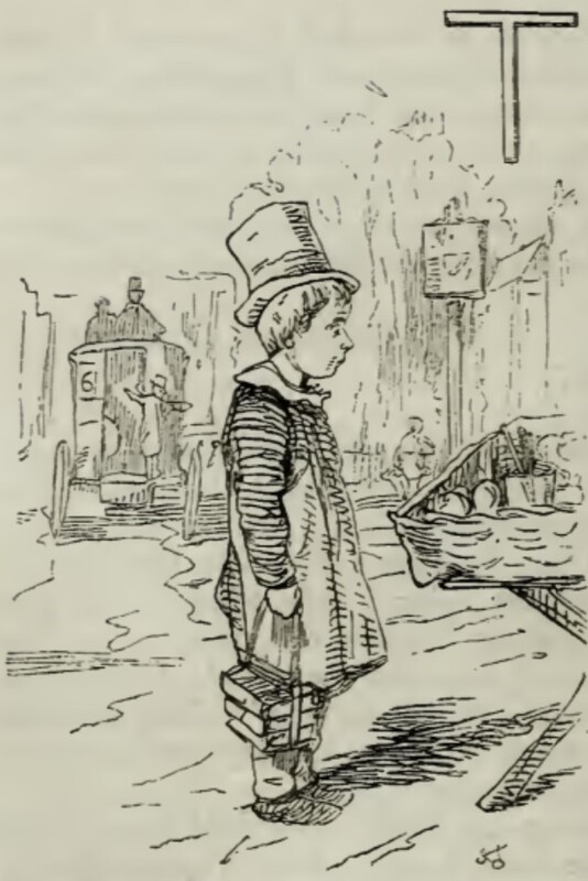 [Vanity Fair Chapter LIX Inhabited Initial]