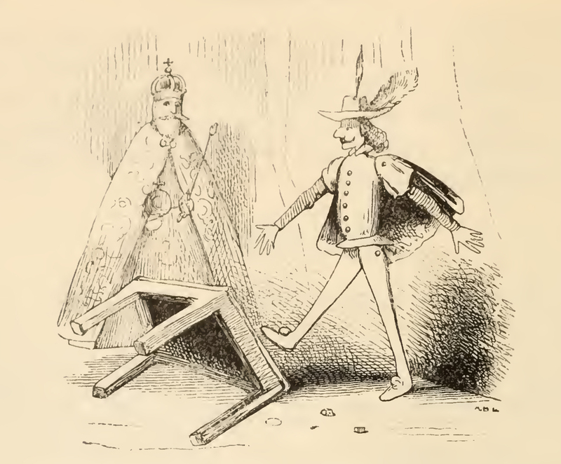 [Of How Emperor Charlemagne's Puppet Scolded his Son in Law]