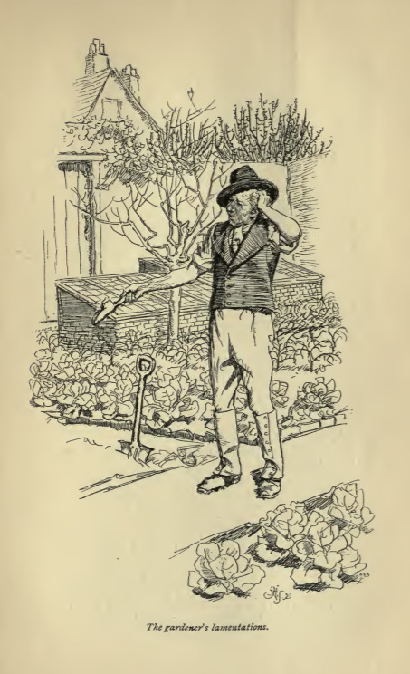 The gardener's lamentations.