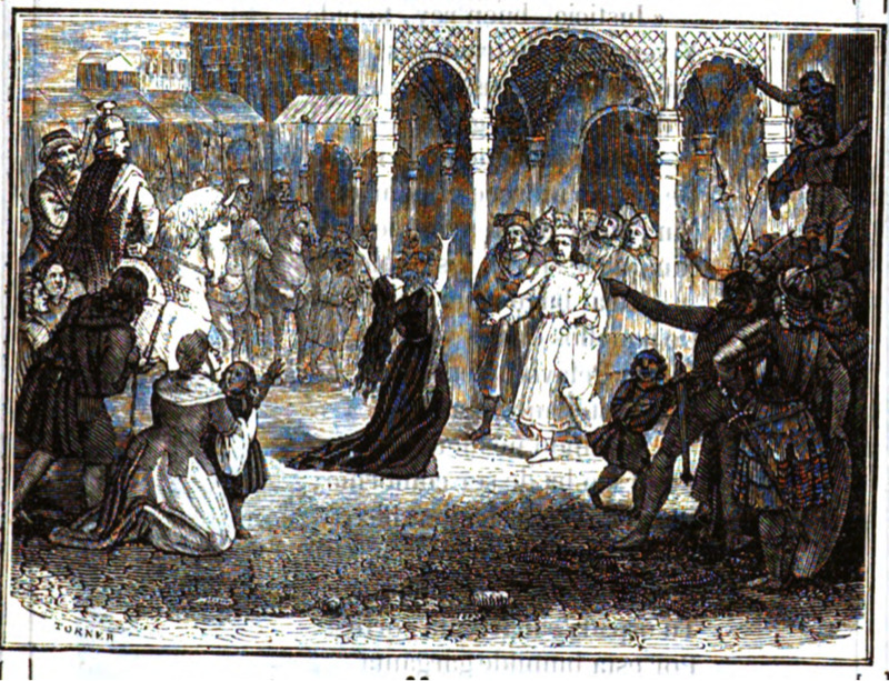[Jimena begging the king to avenge her father]