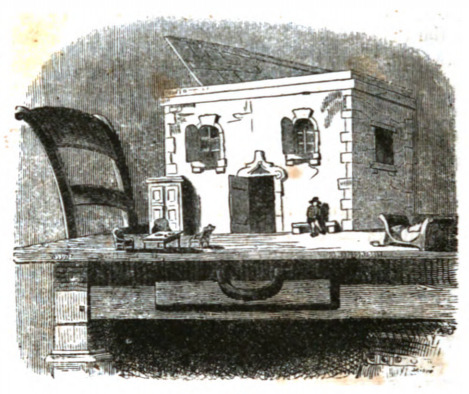 [Gulliver's house in Brobdingnag]