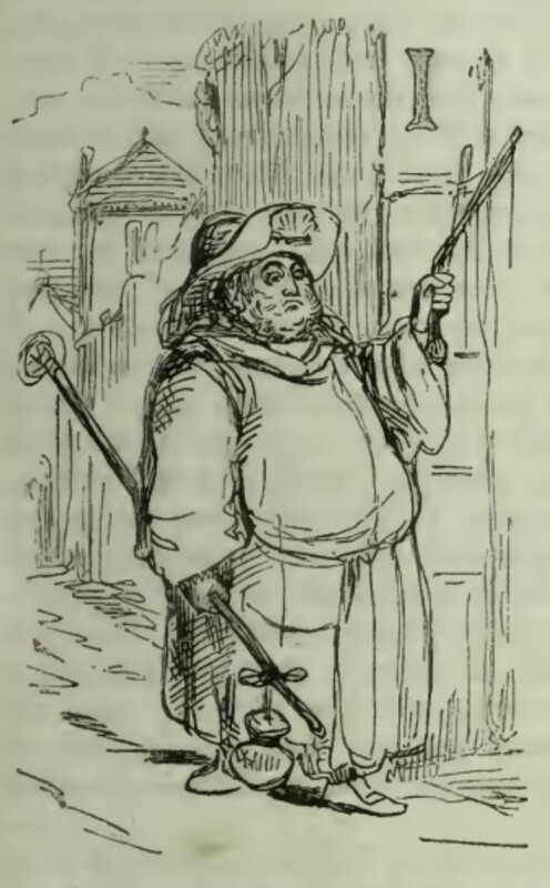 [Vanity Fair Chapter LVII Inhabited Initial]