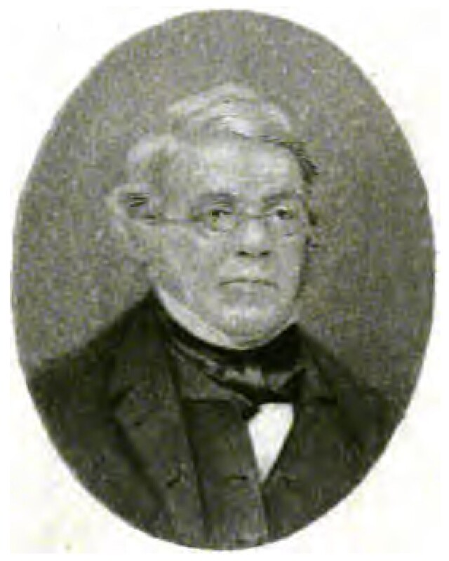 Portrait of William Makepeace Thackeray