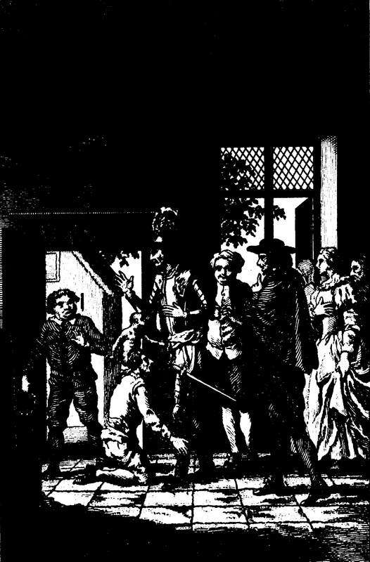 Master Peter and his Ape Discovering Don Quixote