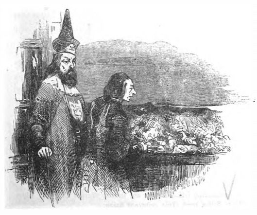 [The Governor of Glubbdubdrib shows Gulliver a scene of the victory of Alexander the Great]