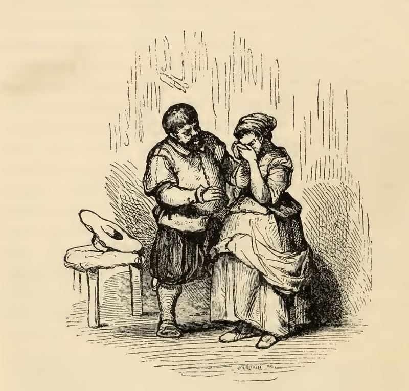 [Sancho Panza Attempts to Comfort Teresa]