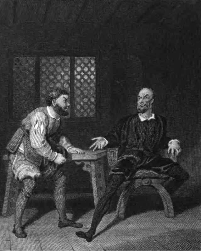 [Don Quixote Tampers with a Neighboring Laborer named Sancho Panza]