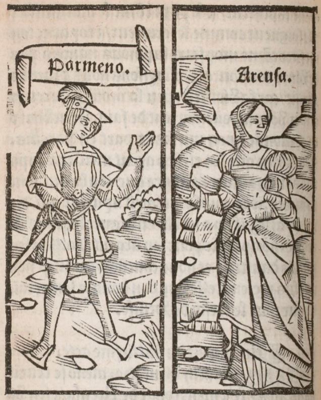 [Act VIII – Pármeno and Areusa]