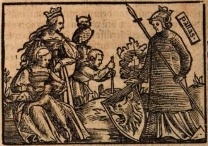 Minerva die auch Pallas genen net würdt