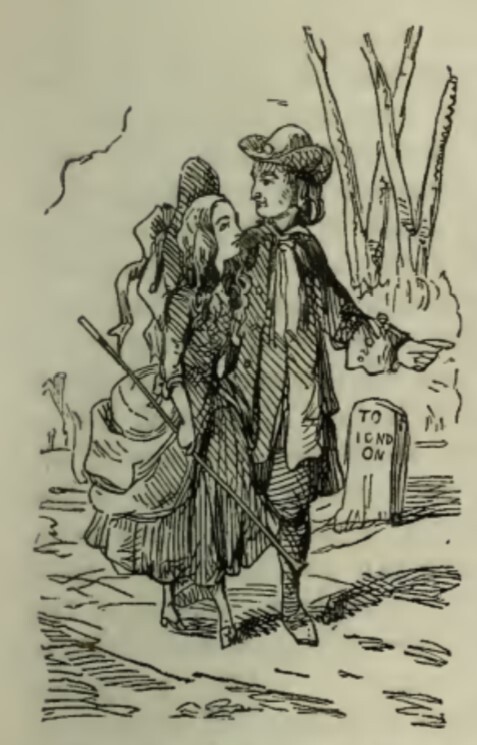 [Vanity Fair Chapter XII Inhabited Initial]