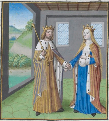 [Hypsicratea Holding Hands with her Husband, Mithridates]