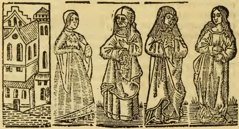 [Act IV – Lucrecia, Celestina, Alisa, and Melibea]