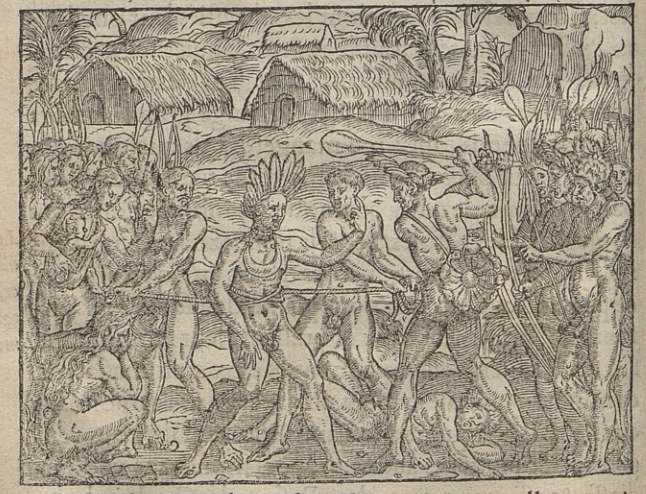 [Execution of a prisoner in an Indigenous Brazilian village]
